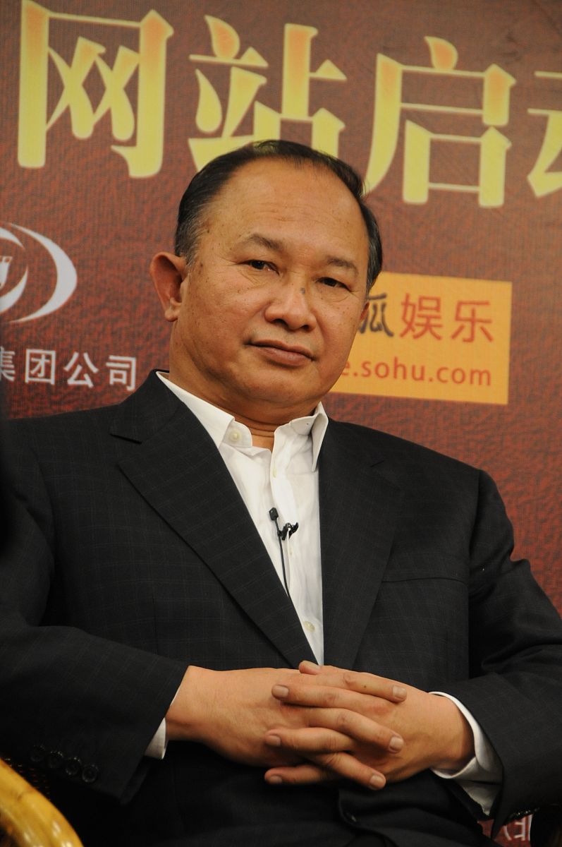 2008年4月23日,北京,电影《赤壁》官网的启动仪式举行.  吴宇森+++_++