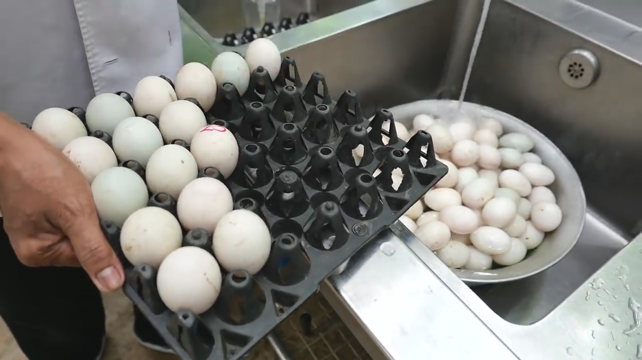 泰国美食:洋葱炒鸭蛋,这道菜没见过吧?