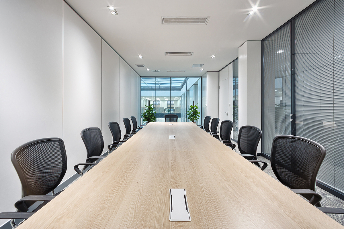 modern office meeting room interior