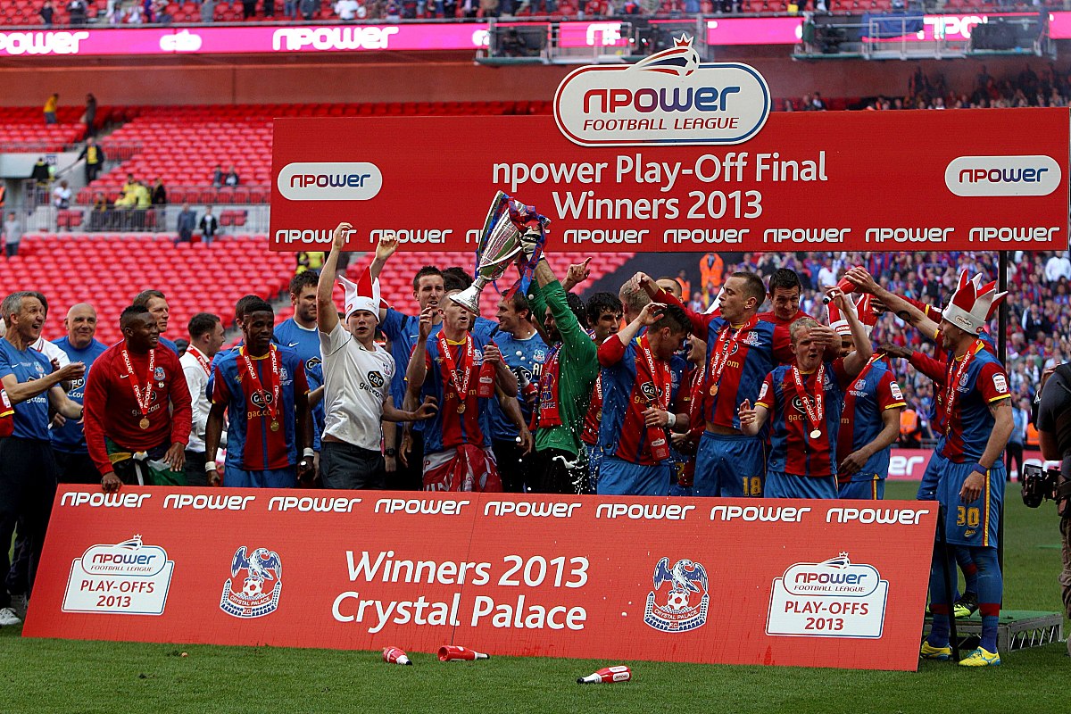 2013年5月27日,英国伦敦,12/13英冠升级附加赛,水晶宫1-0沃特福德,水