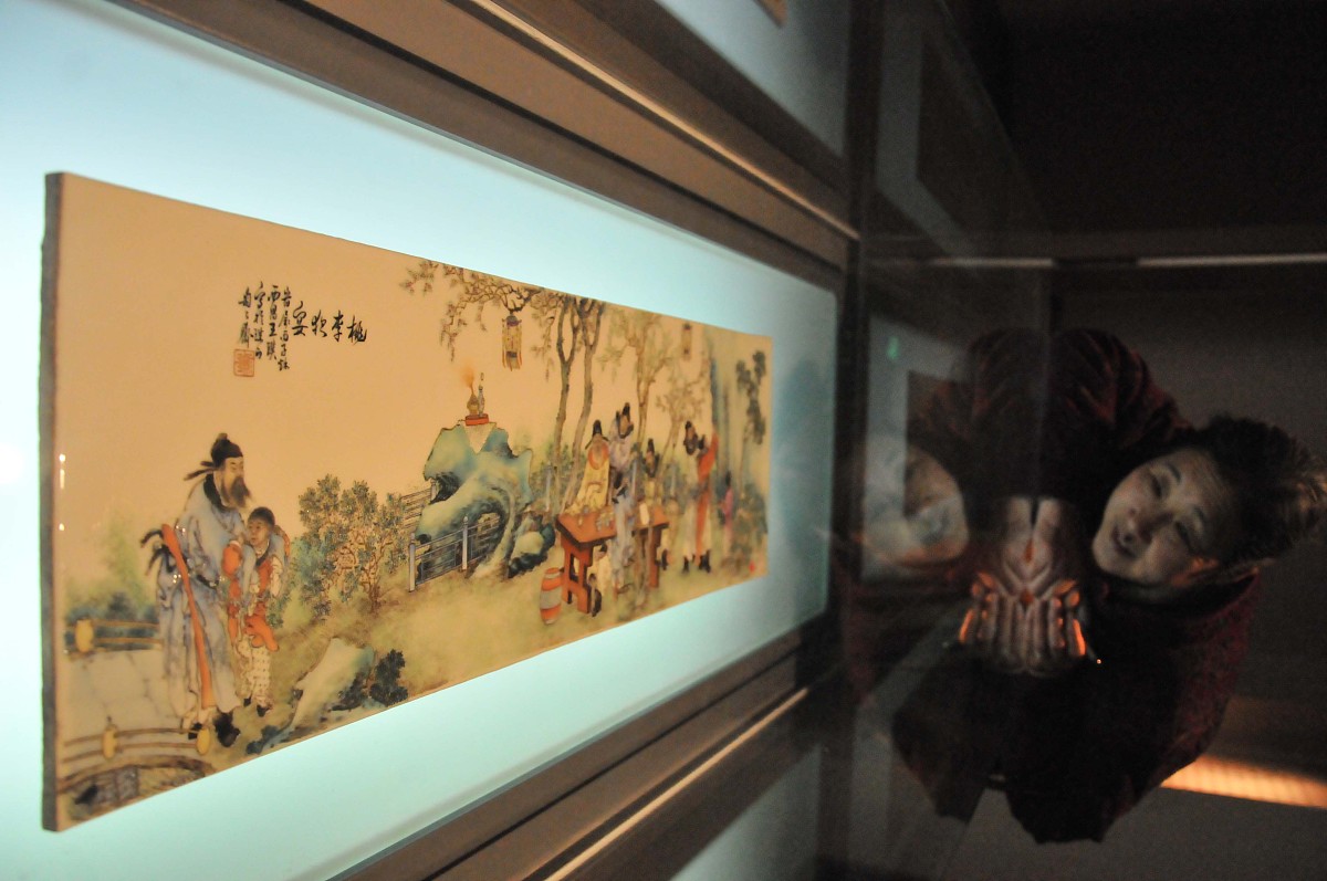 2013年03月10日,浙江省杭州市,***_***妙笔生花--景德镇文人瓷画精品