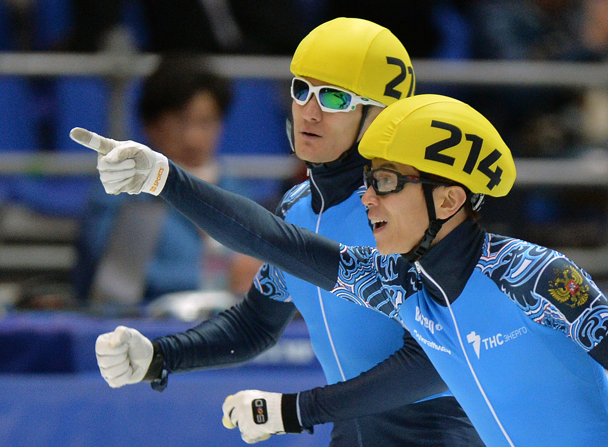 2013年11月16日,俄罗斯,2013短道速滑世界杯科洛姆纳站第3日赛况.***_