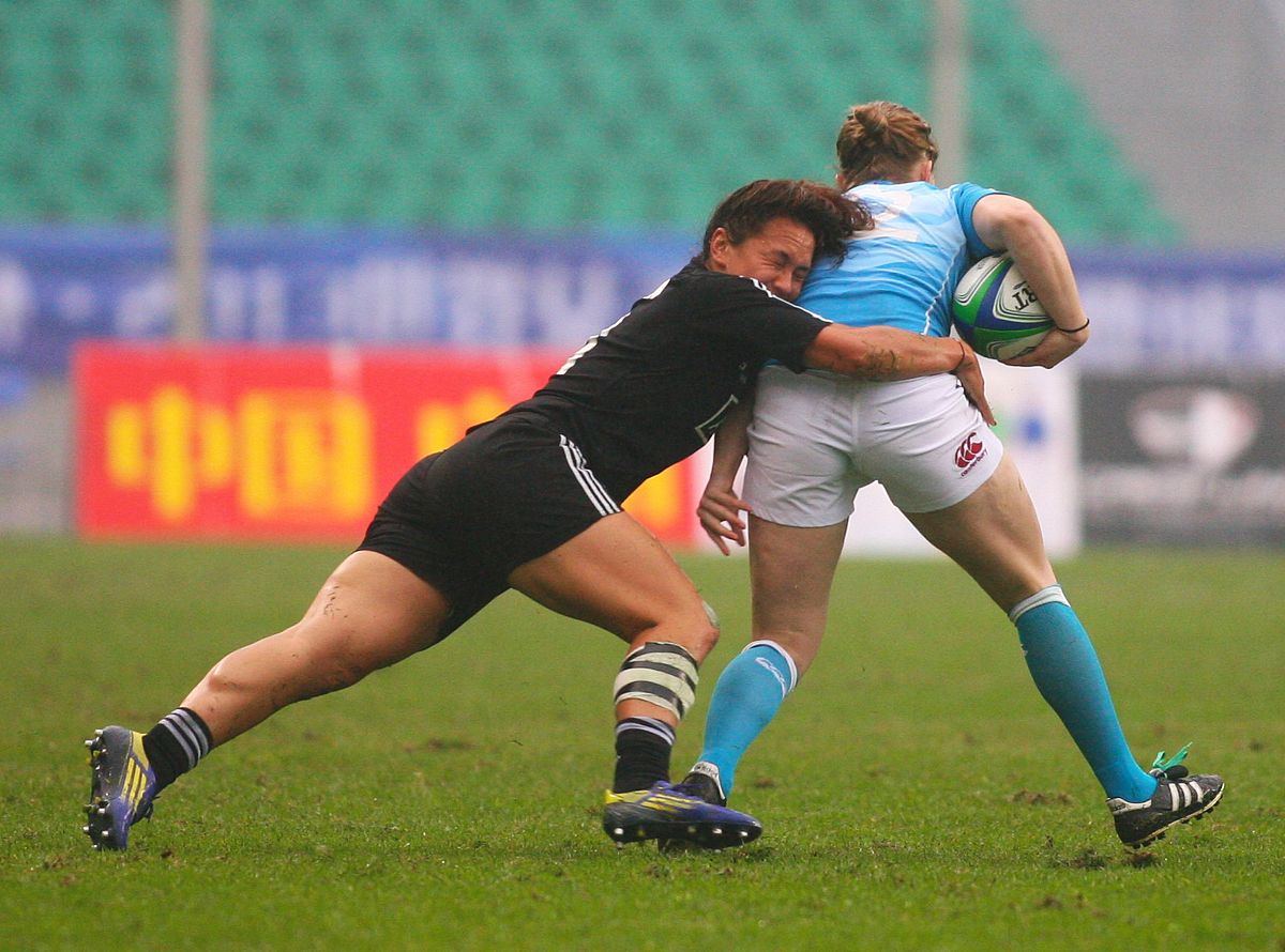 2013年3月31日,广州,2013世界女子七人制橄榄球赛,新西兰vs英格兰.新