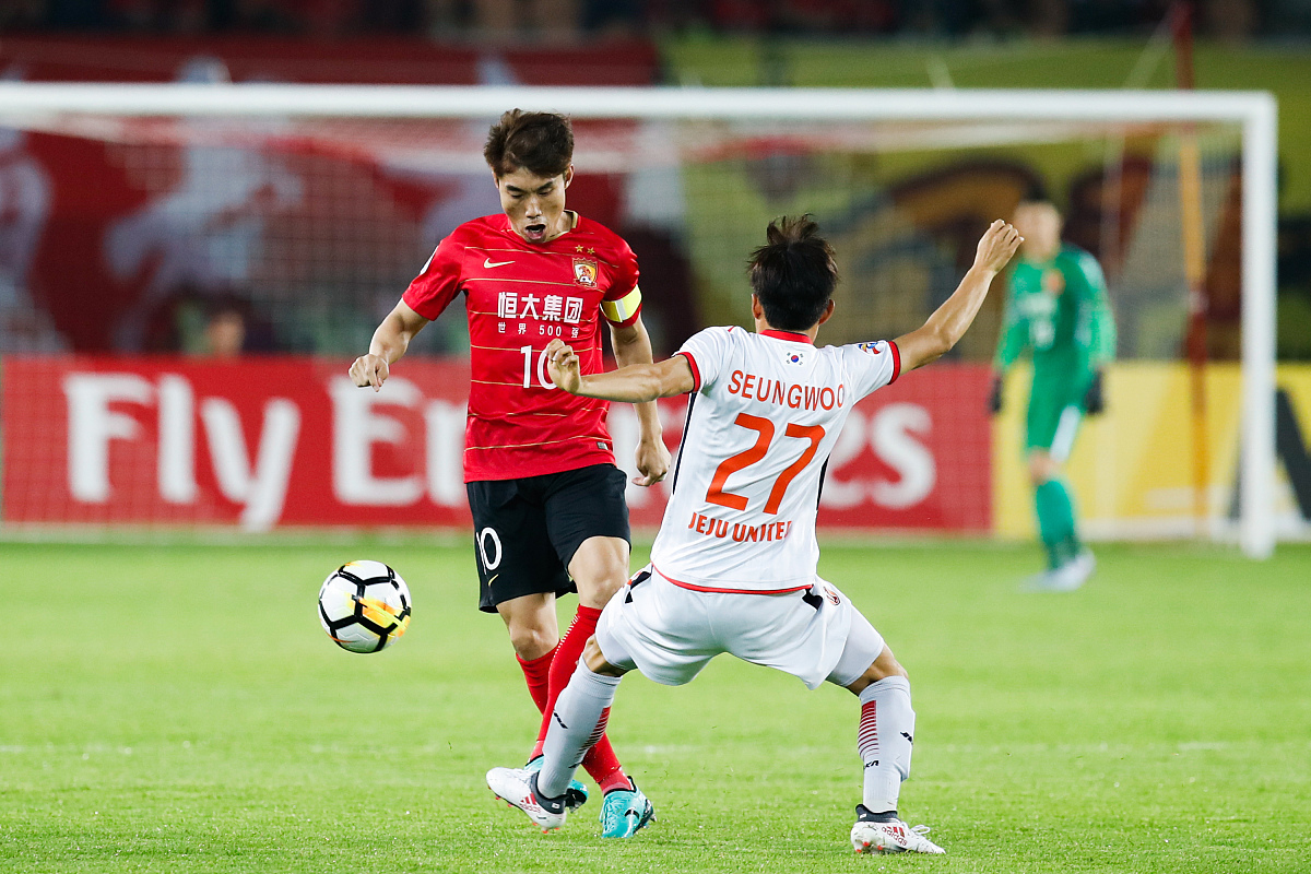 2018亚冠小组赛g组:广州恒大淘宝vs济州联