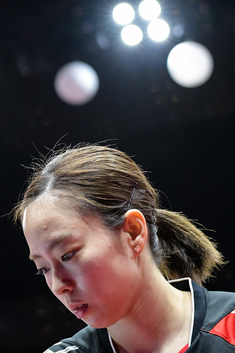 2018女乒世界杯三四名决赛:郑怡静vs石川佳纯