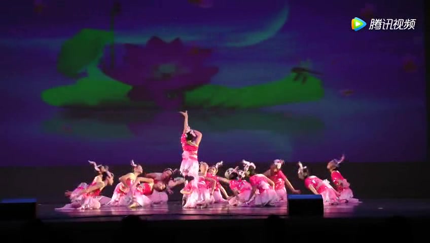 古风民族舞蹈《唧唧鱼儿跃》女子群舞,跳的真不错,真是太美了!