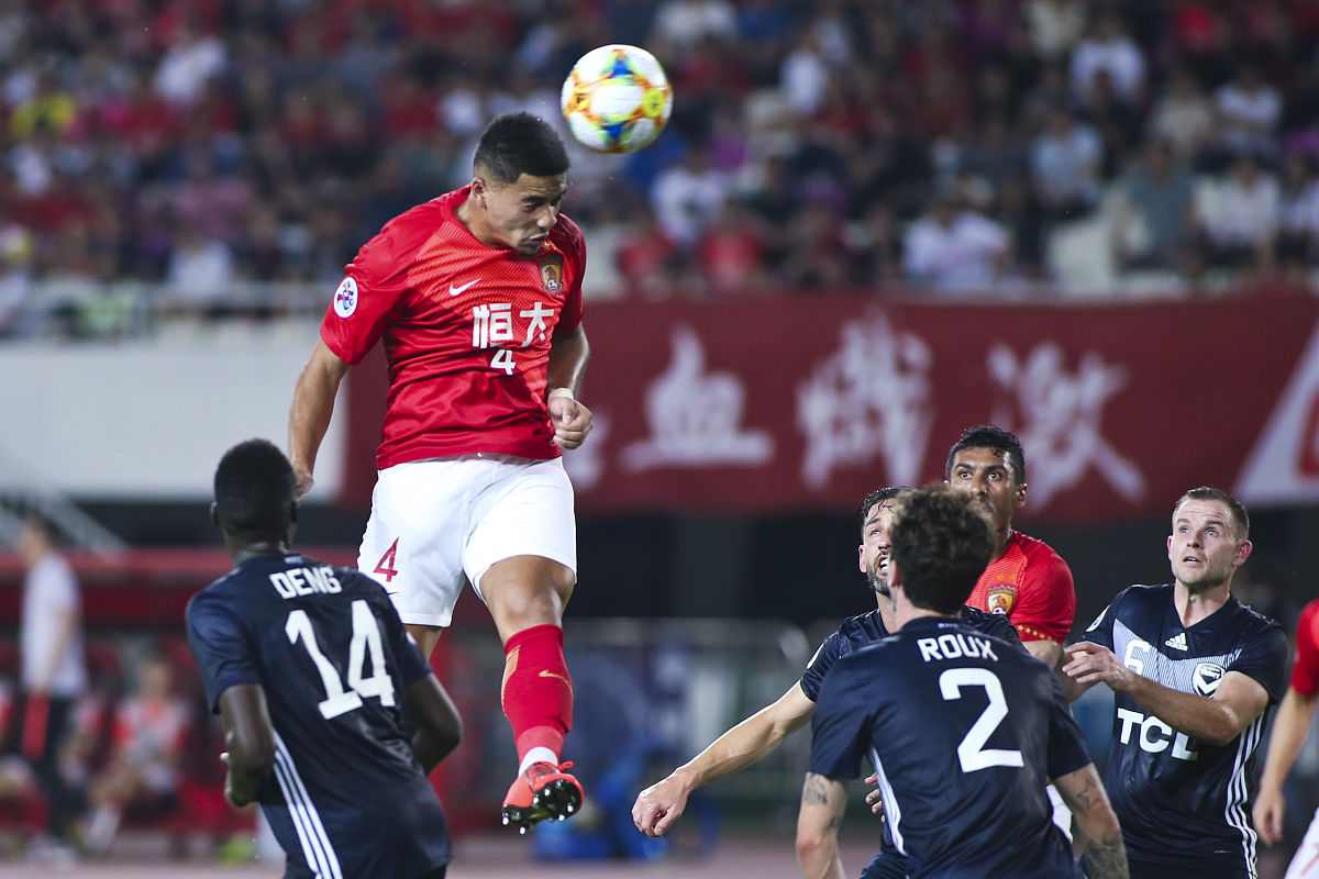 2019年4月10日,广东广州,2019亚冠小组赛f组,广州恒大淘宝4-0墨尔本胜