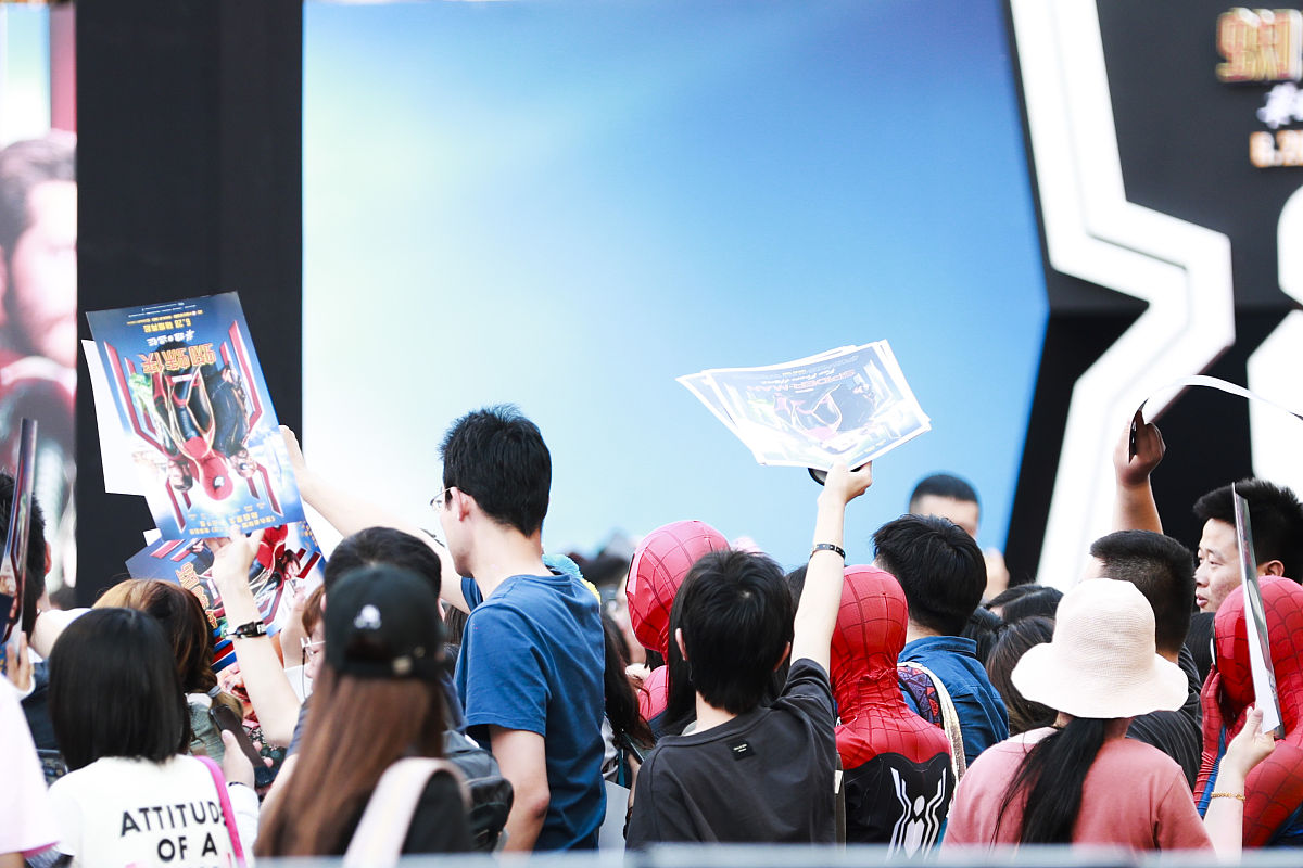 2019年6月11日,北京,电影《蜘蛛侠:英雄远征》中国发布会.