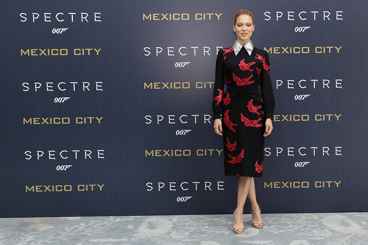 2015年11月2日讯,墨西哥,当地时间11月1日,007电影《幽灵党》(spectre