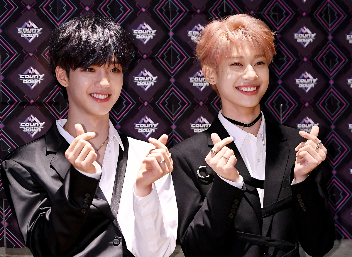 2018年11月8日,韩国首尔,明星参加《m! countdown》节目录制.***_***m