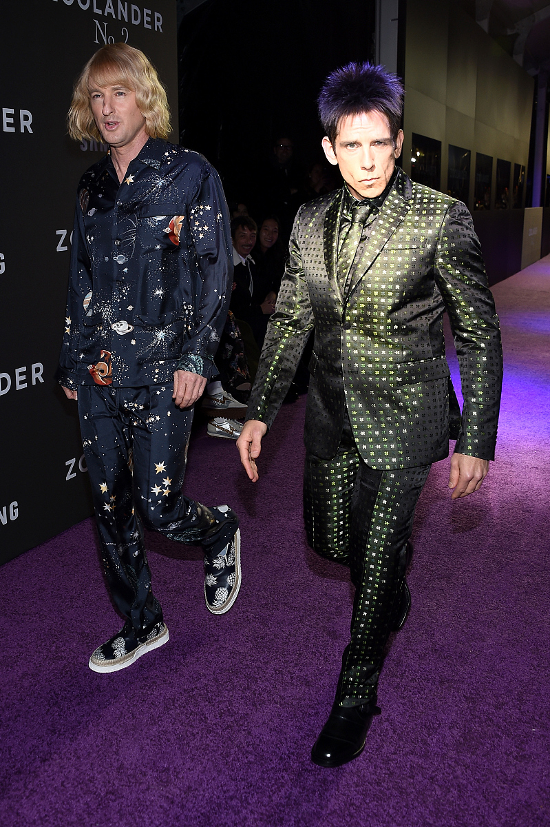 2016年2月10日讯,纽约,当地时间2月9日,电影《超级名模2》(zoolander 