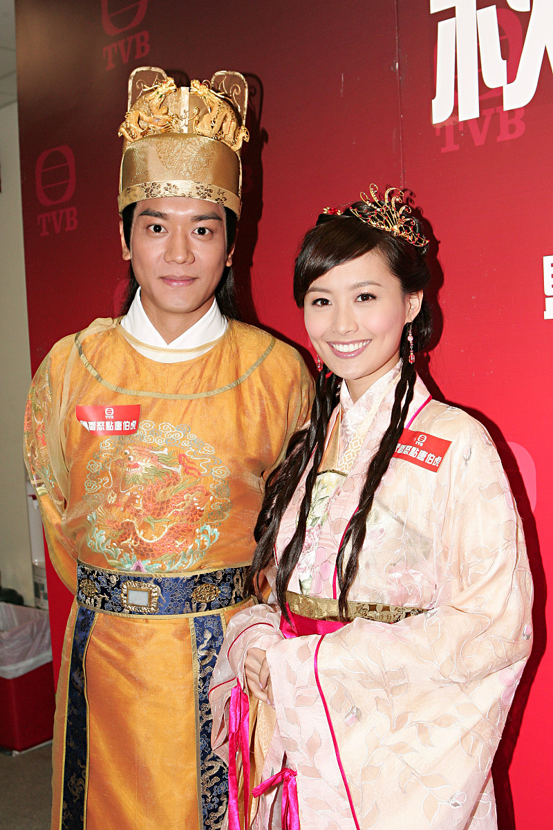 2008年10月15日,香港,20集搞笑古装剧《秋香怒点唐伯虎》试造型.陈法