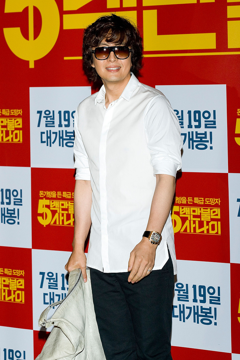 2012年7月11日,首尔,韩国影片《500万美元的男人》(a millionaire on 