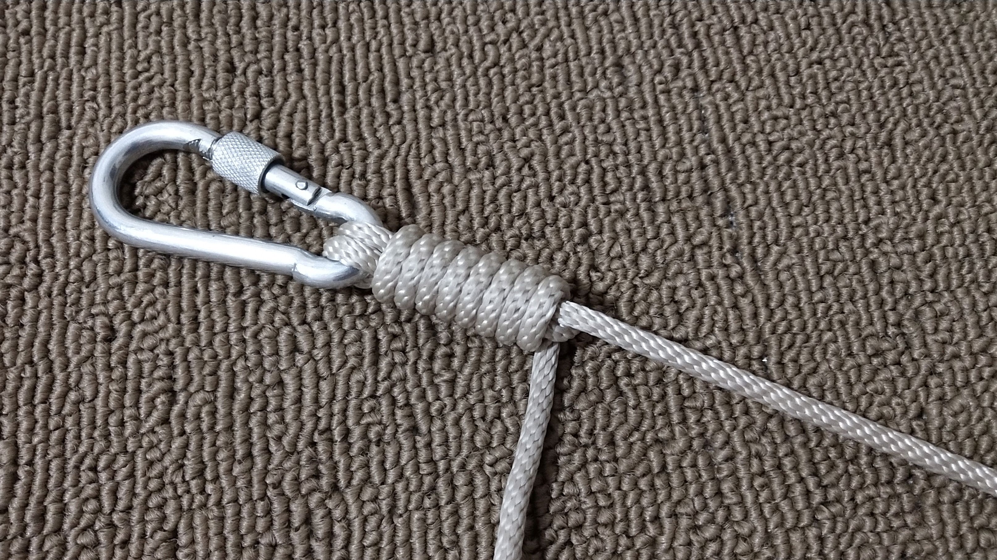 户外钓鱼达人公认的一种“鱼线连接八字环”绝佳捆绑手法