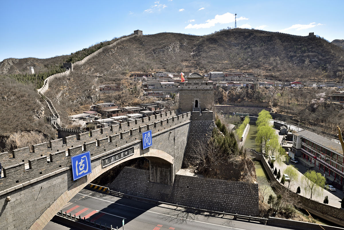 2019年3月31日,山西省阳泉市平定县固关长城.