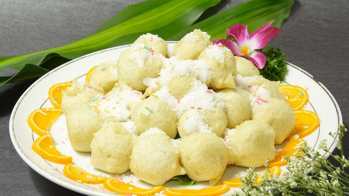你绝对没有吃过的东北美味,雪衣豆沙,一般厨师做不来的一道菜!