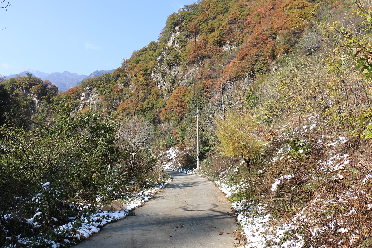 秦岭西寺沟爬山攻略