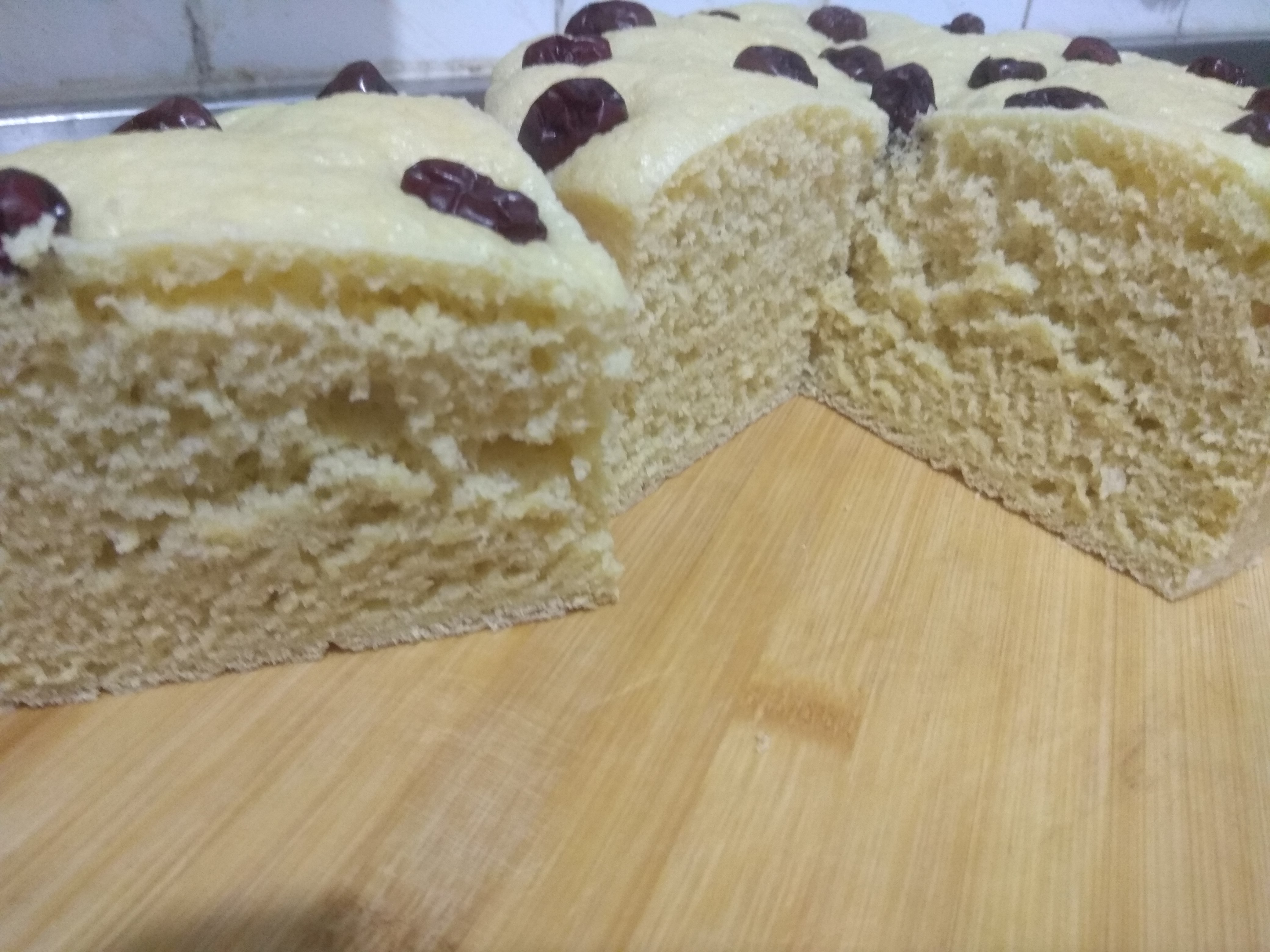 松软可口的发糕,味道棒极了