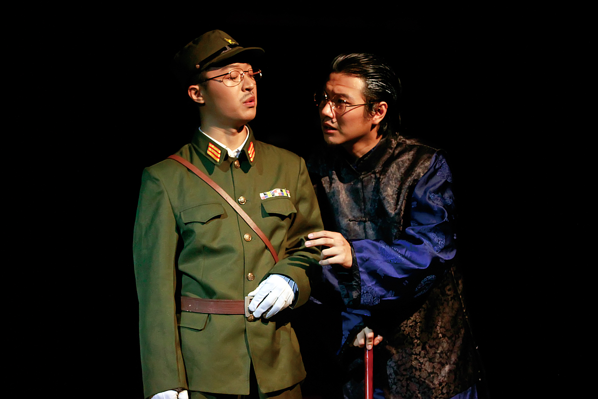 2013年09月05日,天津,年代剧《嘀沽大盗》首场演出.***_***演员精彩表