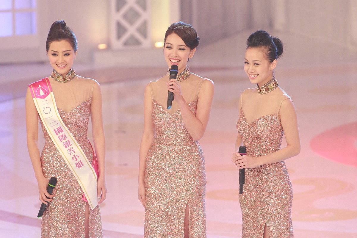 2012年8月26日,香港,2012香港小姐决赛举行.  ***_*** 张名雅,朱千雪