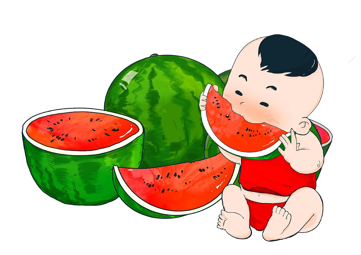 品味西瓜的甜蜜：100字修辞手法感受夏日清凉