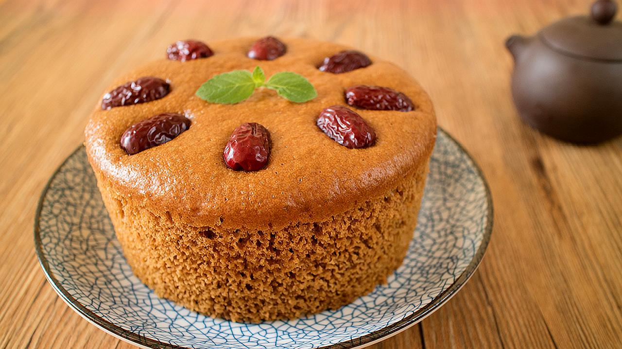 这才是正宗的红糖发糕做法,吃上一口我就醉了