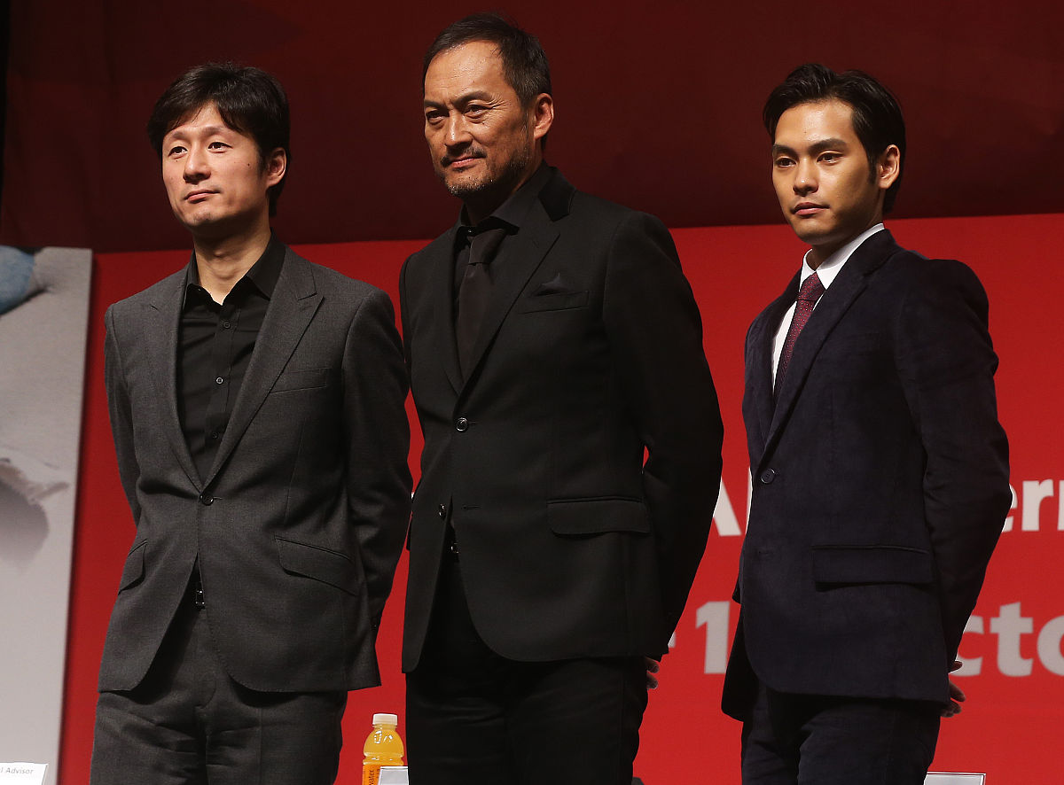日本影片《不可饶恕》(the unforgiven)在釜山新<strong>世界</strong>百货店举行发布会