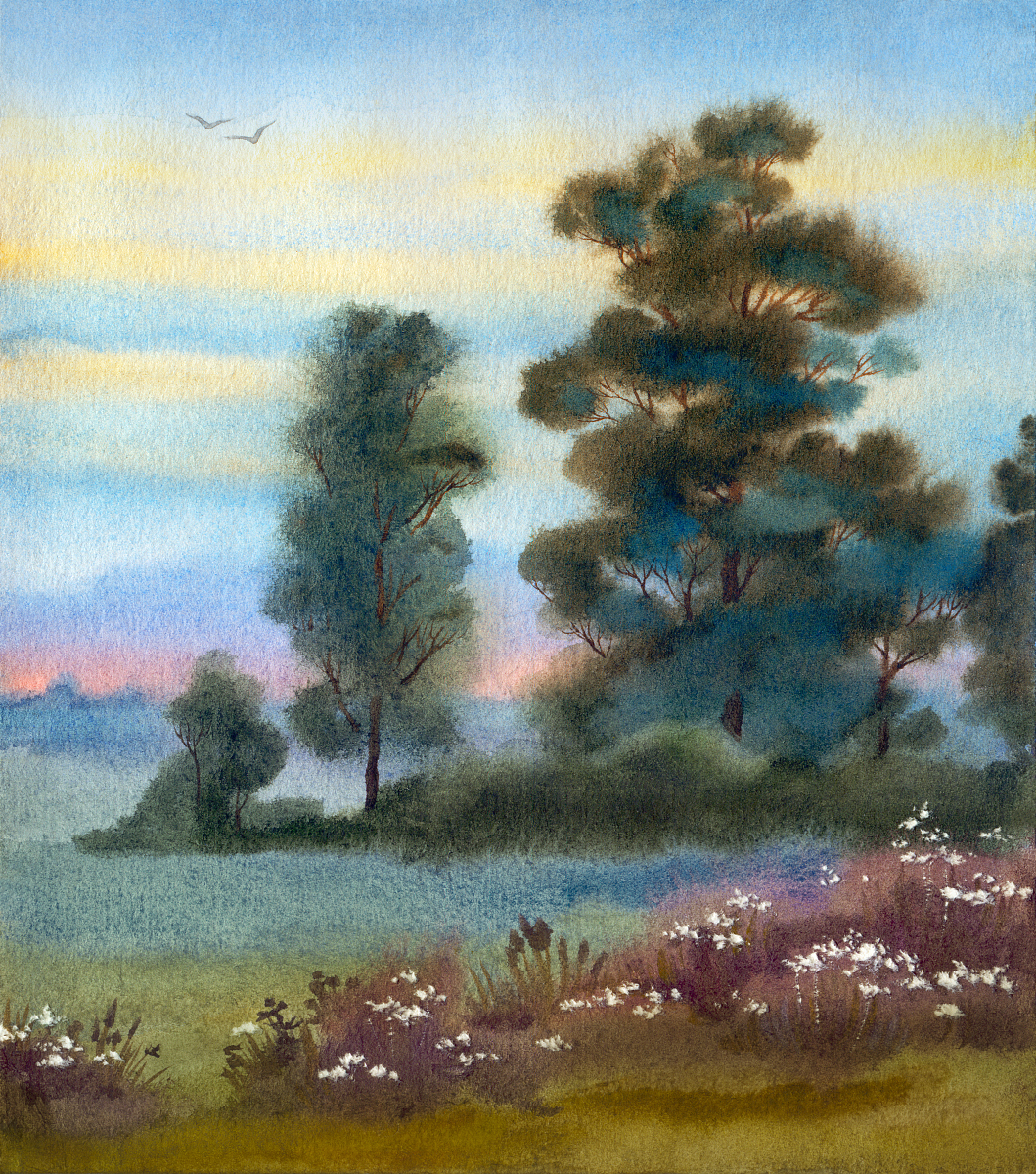 润色：Artistic creation cannot be separated from the inspiration which comes from practical activities and generates a sudden and clear mental state In my study of landscape painting over the past two ye
