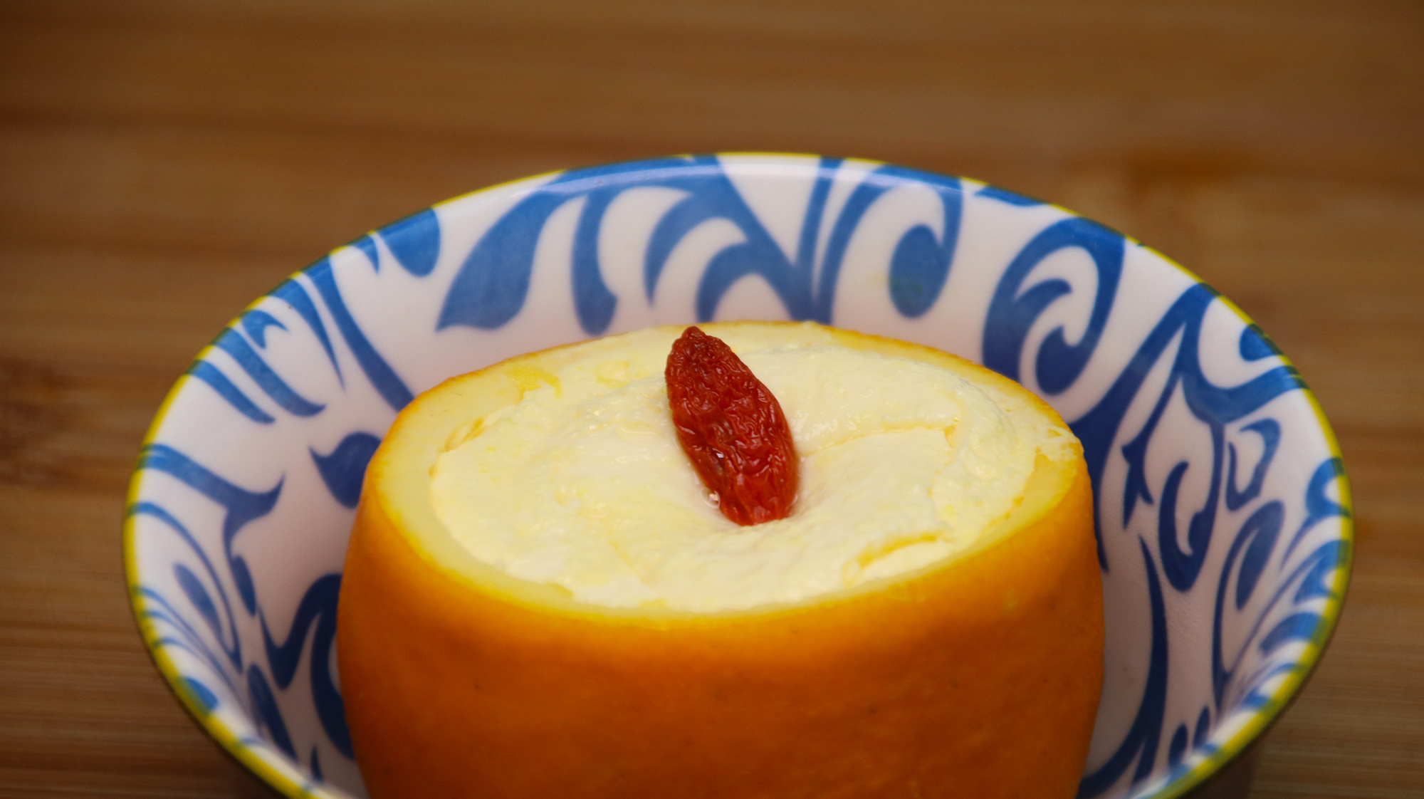 天冷孩子咳嗽老不好,做个橙子蒸蛋,润肺止咳还好吃