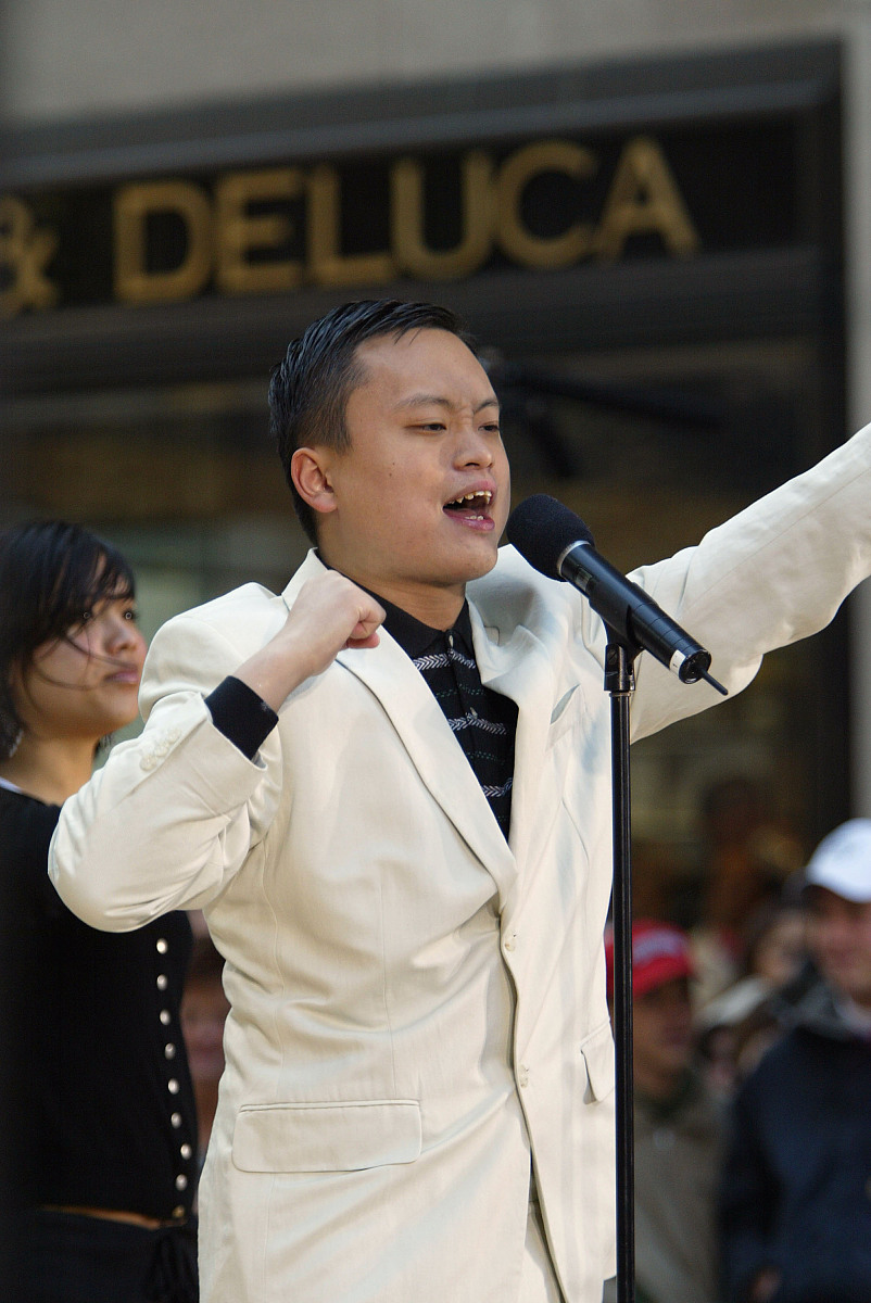 new york - april 9:  former american idol contestant william hun