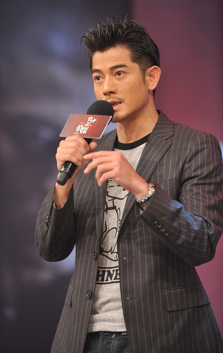 2011年3月28日,北京,电影《b+侦探》发布会举行.***_***郭富城 +++_++