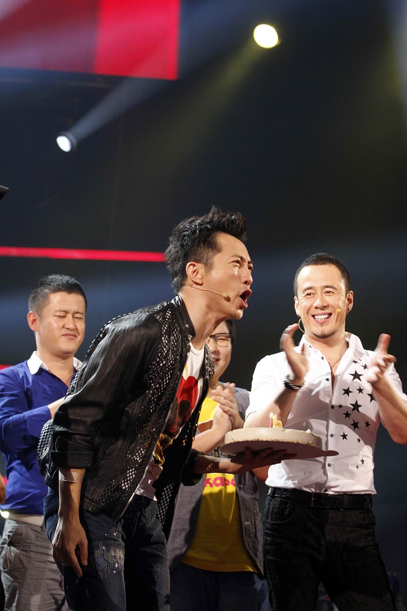 2012年0<strong>8</strong>月08日讯,上海,收视火爆的《中国好声音》日前在录制现场.