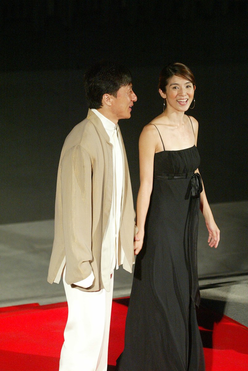 2004年9月19日晚,《新警察故事》全球首映典礼在北京东方君悦大酒店东