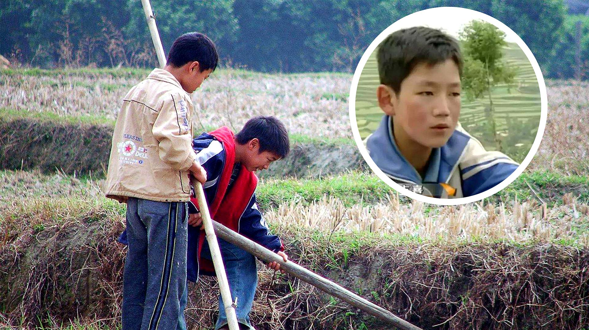 [图]《变形计》唯一没把游戏当真的农村男孩,如今终于走出大山