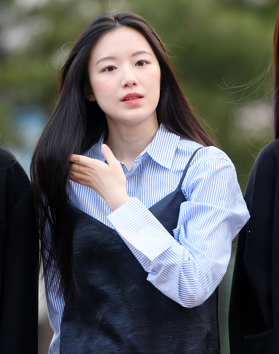 2019年3月29日,韩国首尔,明星出演《音乐银行》.(g)i-dle(shuhua) pur