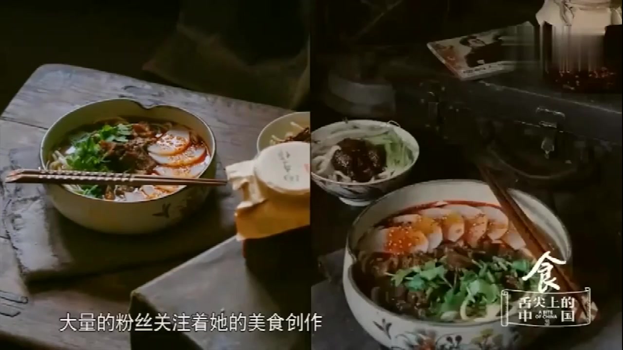 《舌尖上的中国》红烧牛肉面,新鲜的蔬菜搭配酱香浓郁的汤汁!