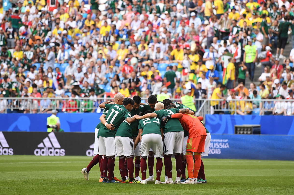 2018年7月2日,俄罗斯萨马拉,2018俄罗斯世界杯1/8决赛,巴西2-0墨西哥.