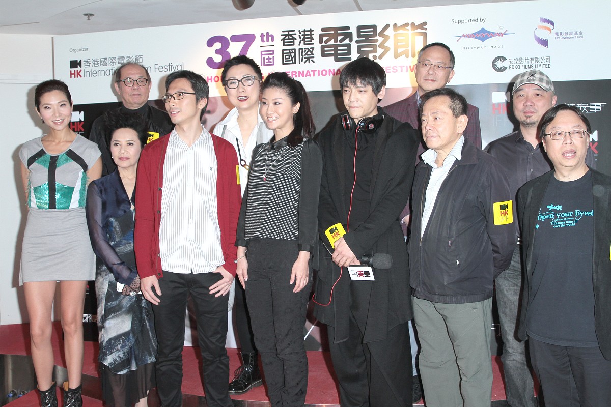 2013年3月26日,香港,电影《一个复杂故事》在香港举行首映礼.***_*** 