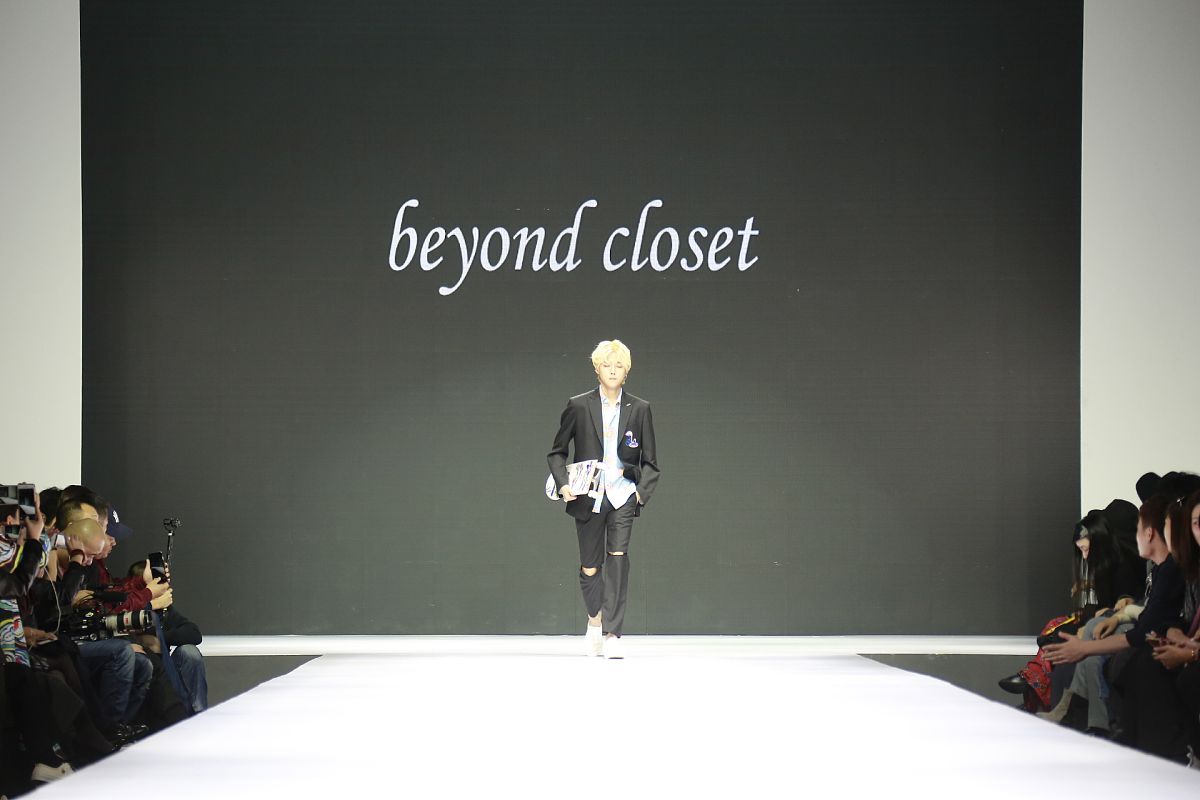 2016年10月27日讯,北京,10月26日,2017春夏中国国际时装周:k fashion 