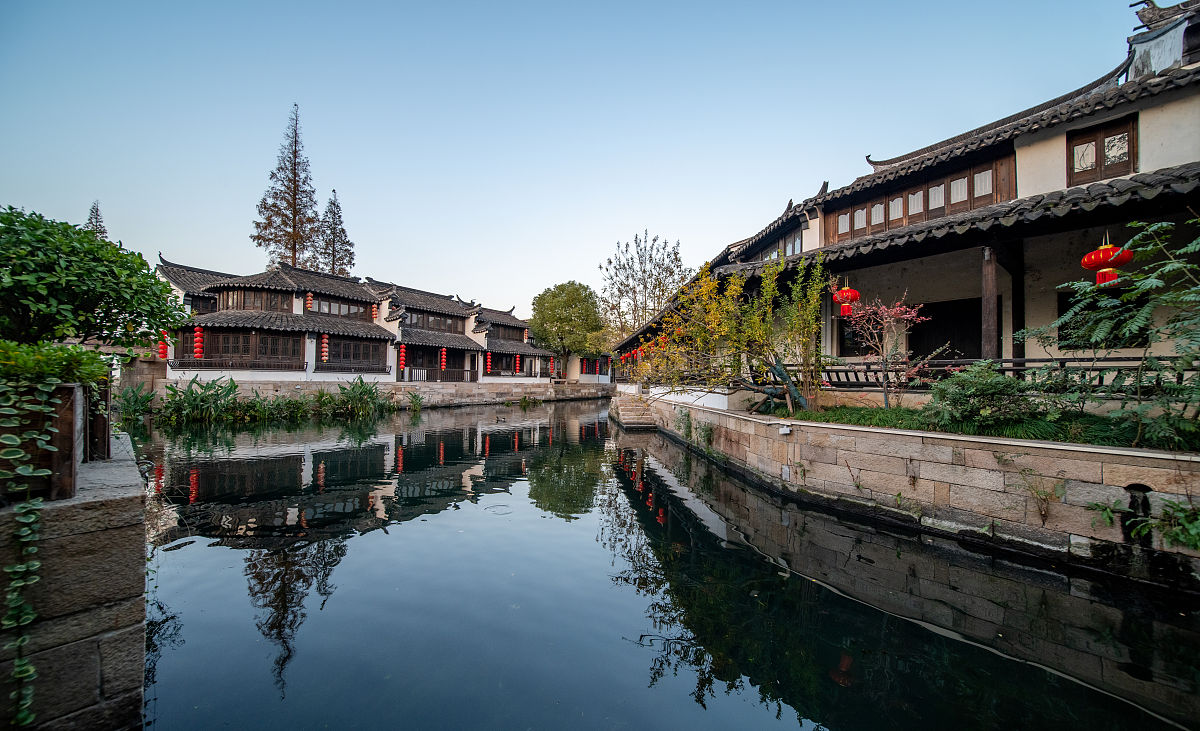 2019年11月21日,苏州黎里古镇风光,古镇为4a景区,没有过分的商业化氛