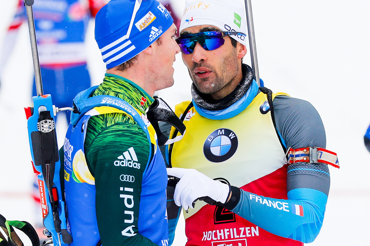 hochfilzen, austria - december 09: simon schempp of germany, mar