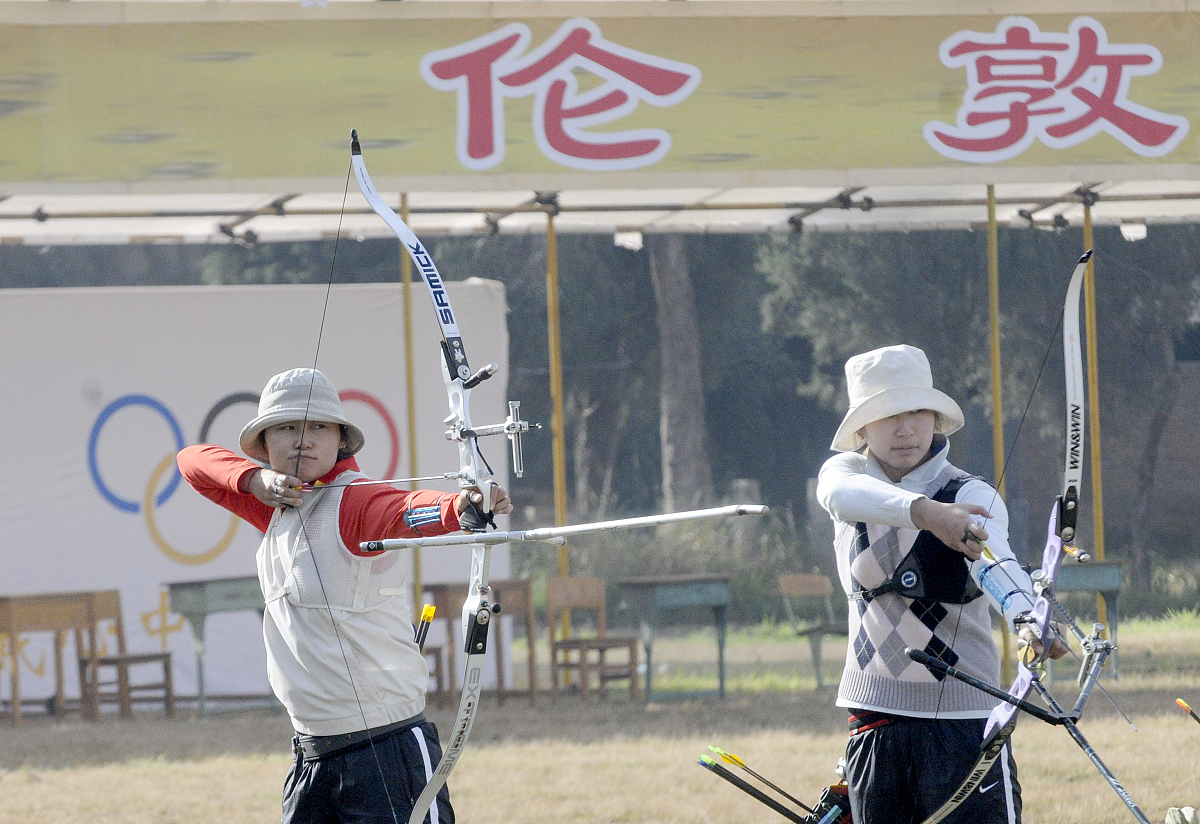 ***_***2010年12月23日,昆明,国家射箭男女队在昆明体育学校训练备战2