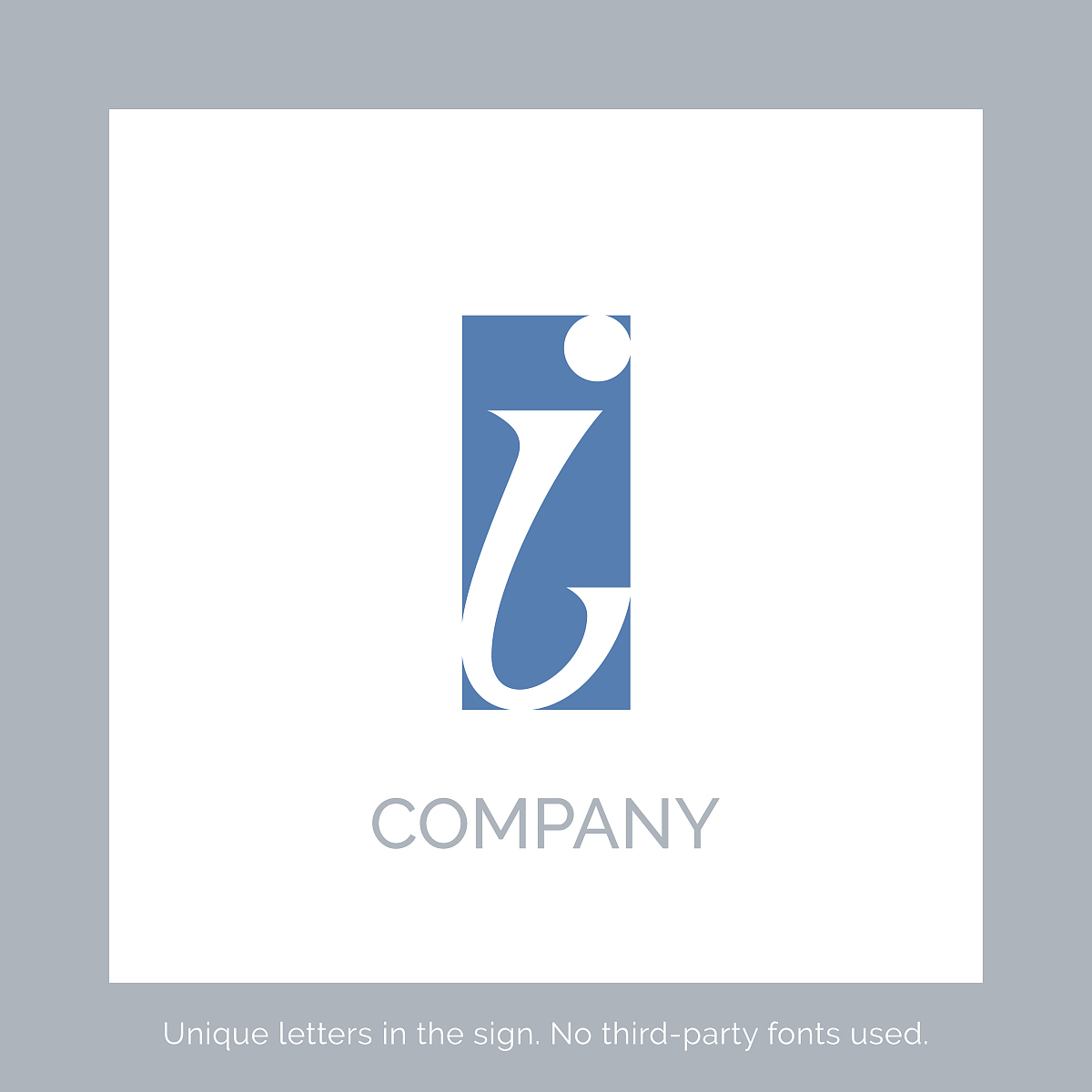 letter sign vector design