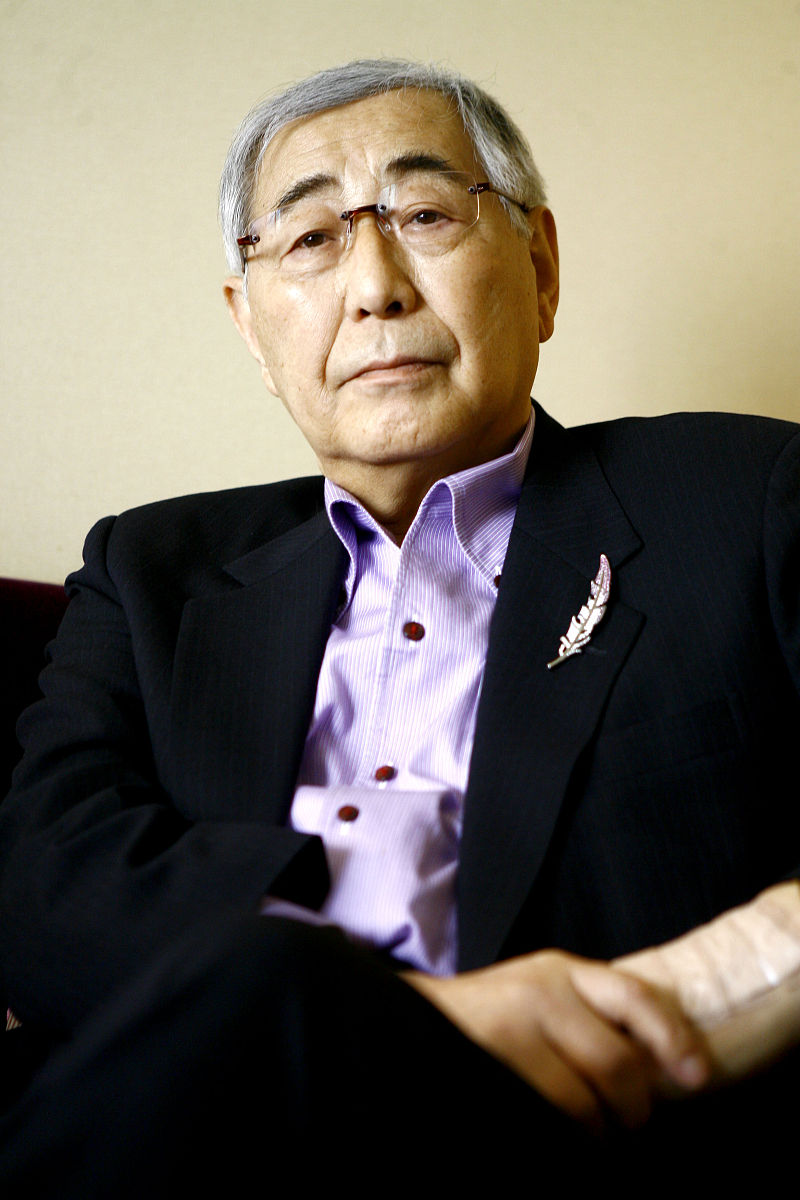 2010年4月26日,北京,日本作家渡边淳一.+++_+++日本,情爱文学,渡边淳