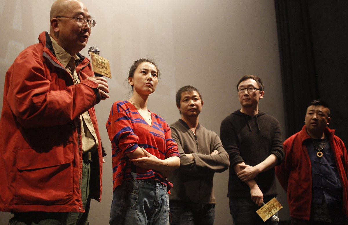 2014年4月20日,北京,第四届北京国际电影节,电影《可可西里》十周年展