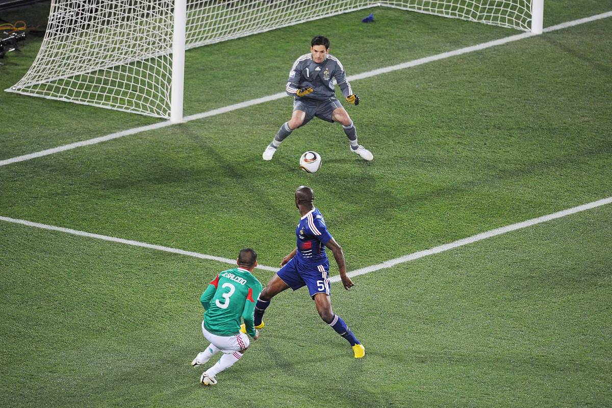 2010年6月17日,南非波罗瓜尼,2010世界杯a组次轮,墨西哥vs法国.***_**