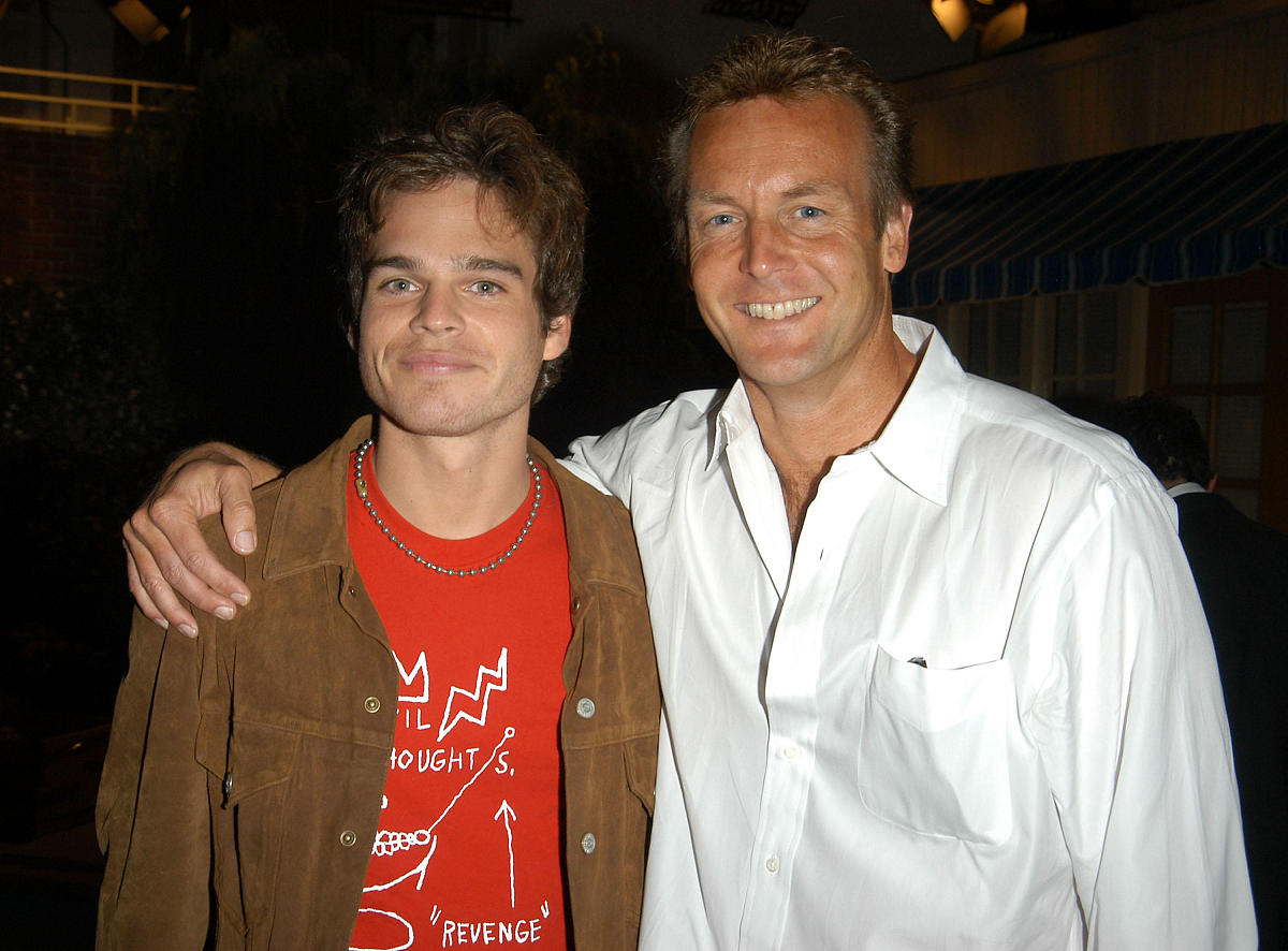 los angeles - may 25:  (l-<strong>r</strong>)  actor greg rikaart and actor doug