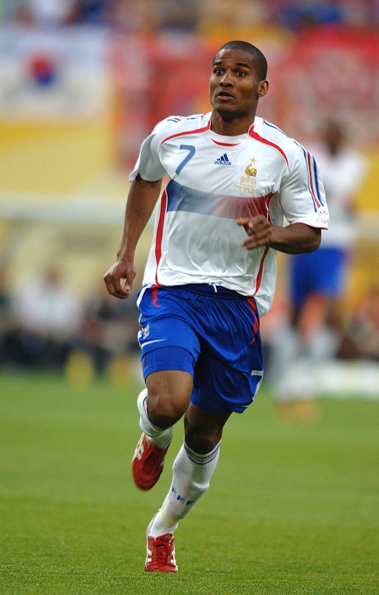 2006年6月18日,世界杯g组,韩国1-1逼平法国.马卢达  florent malouda,