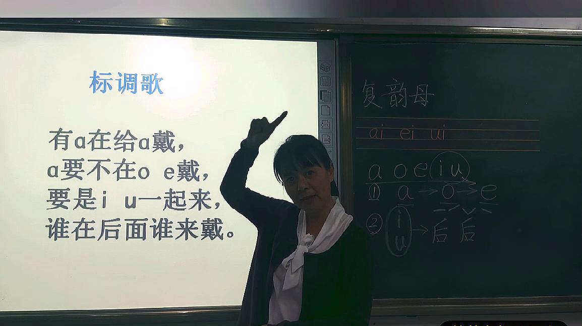 [图]复韵母中标调规则的教学