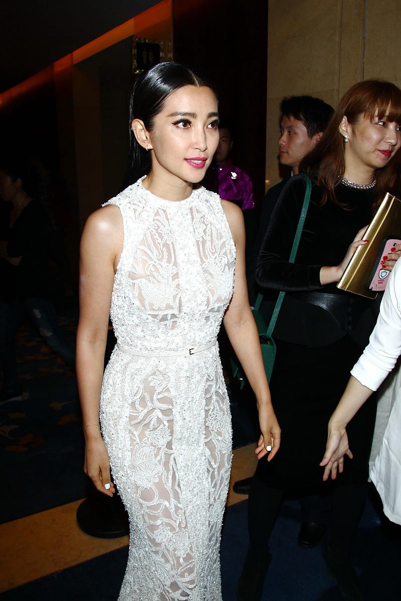 2013年10月10日,北京,第11届芭莎明星慈善夜内场.李冰冰